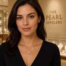 Load image into Gallery viewer, Pink Pearl on 14k Gold Singapore Chain Necklace