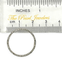 Load image into Gallery viewer, 14K Solid Yellow Gold Circle Diamond Pendant Necklace