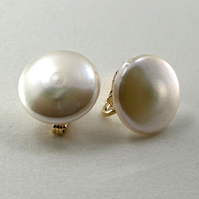 9100340-14kt-Yellow-Gold-Filled-Non-Pierced-Clip-On-White-Coin-Pearl-Earrings
