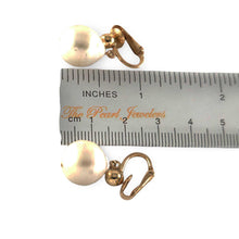Load image into Gallery viewer, 14k Gold Filled Baroque Freshwater Pearl Clip-On Dangle Earrings