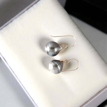 Load image into Gallery viewer, Baroque Tahitian Pearl Fish-Hook Earrings Gold-Filled