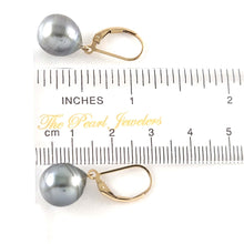 Load image into Gallery viewer, Gold-Filled Baroque Tahitian Pearl Leverback Earrings