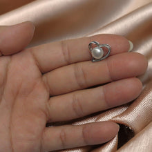 Load image into Gallery viewer, Sterling Silver 925 Love &amp; Hearts White Pearl Pendant
