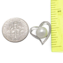 Load image into Gallery viewer, Sterling Silver 925 Love &amp; Hearts White Pearl Pendant