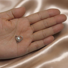 Load image into Gallery viewer, Sterling Silver 925 Love &amp; Hearts White Pearl Pendant