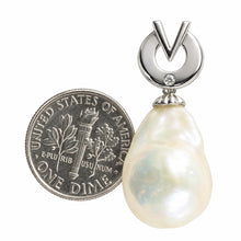 Load image into Gallery viewer, Sterling Silver 925 Baroque Pearl Pendant