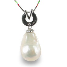 Load image into Gallery viewer, Sterling Silver 925 Baroque Pearl Pendant