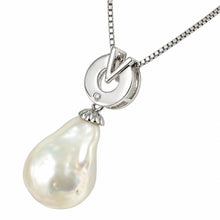 Load image into Gallery viewer, Sterling Silver 925 Baroque Pearl Pendant