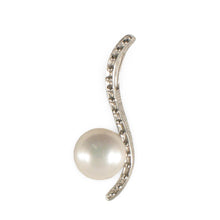 Load image into Gallery viewer, Sterling Silver 925 Water Flow Pearl Pendant