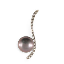Load image into Gallery viewer, Sterling Silver 925 Water Flow Pearl Pendant