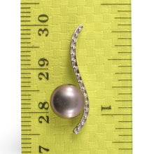 Load image into Gallery viewer, Sterling Silver 925 Water Flow Pearl Pendant