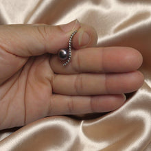 Load image into Gallery viewer, Sterling Silver 925 Water Flow Pearl Pendant