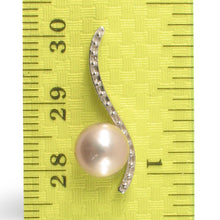 Load image into Gallery viewer, Sterling Silver 925 Water Flow Pearl Pendant