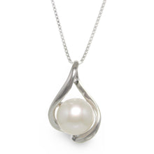 Load image into Gallery viewer, Sterling Silver 925 White Pearl Pendant