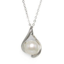 Load image into Gallery viewer, Sterling Silver 925 White Pearl Pendant