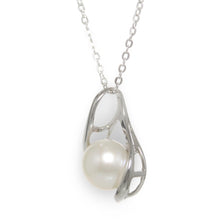 Load image into Gallery viewer, Sterling Silver 925 White Pearl Pendant