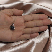 Load image into Gallery viewer, Sterling Silver 925 Black Pearl Pendant