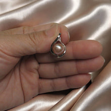 Load image into Gallery viewer, Sterling Silver 925 Pink Pearl Pendant