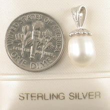 Load image into Gallery viewer, Sterling Silver 925 White Pearl Pendant