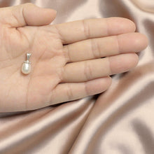 Load image into Gallery viewer, Sterling Silver 925 White Pearl Pendant