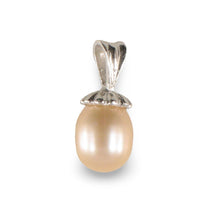 Load image into Gallery viewer, Sterling Silver 925 Peach Pearl Pendant