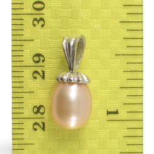 Load image into Gallery viewer, Sterling Silver 925 Peach Pearl Pendant
