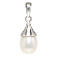 Load image into Gallery viewer, Sterling Silver 925 White Pearl Pendant