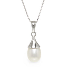 Load image into Gallery viewer, Sterling Silver 925 White Pearl Pendant
