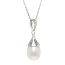 Load image into Gallery viewer, Sterling Silver 925 White Pearl Pendant
