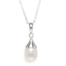 Load image into Gallery viewer, Sterling Silver 925 White Pearl Pendant