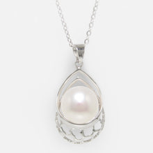 Load image into Gallery viewer, Sterling Silver 925 White Pearl Pendant