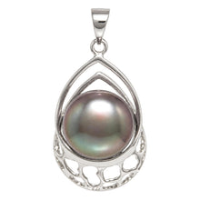 Load image into Gallery viewer, Sterling Silver 925 Brown Pearl Pendant