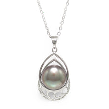Load image into Gallery viewer, Sterling Silver 925 Brown Pearl Pendant