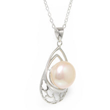 Load image into Gallery viewer, Sterling Silver 925 Pale Pink Pearl Pendant