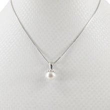 Load image into Gallery viewer, Sterling Silver 925 White Pearl Pumpkin Pendant