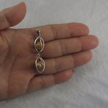 Load image into Gallery viewer, Sterling Silver 925 Lucky Lantern Pearl Pendant