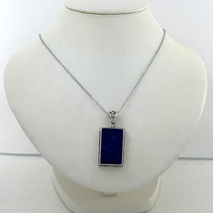 9220077-Solid-Sterling-Silver-Genuine-Blue-Lapis-Lazuli-Pendant-Necklace