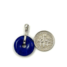 Load image into Gallery viewer, 9220111E-Beautiful-Lapis-Lazuli-Gemstone-Sterling-Silver-Pendant