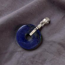Load image into Gallery viewer, Donut Blue Lapis Lazuli Pendant