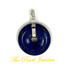 Load image into Gallery viewer, 9220122B-Natural-Blue-Lapis-Lazuli-925-Solid-Sterling-Silver-Pendant-Necklace