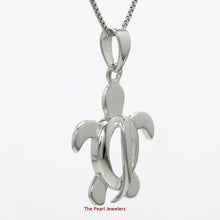 Load image into Gallery viewer, 9230010-Hawaiian-Jewelry-Honu-Silver-925-Sea-Turtle-Pendant