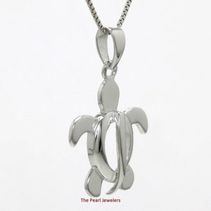 9230010-Hawaiian-Jewelry-Honu-Silver-925-Sea-Turtle-Pendant