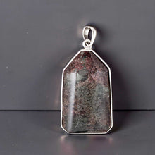 Load image into Gallery viewer, Natural Multi-Inclusion Quartz Crystal Sterling Silver .925 Necklace