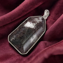 Load image into Gallery viewer, Natural Multi-Inclusion Quartz Crystal Sterling Silver .925 Necklace