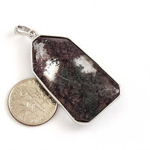 Load image into Gallery viewer, Natural Multi-Inclusion Quartz Crystal Sterling Silver .925 Necklace
