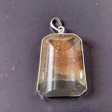 Load image into Gallery viewer, Minimalist Natural Multi-Inclusion Quartz Crystal Sterling Silver Necklace