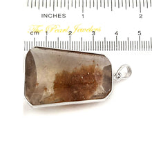Load image into Gallery viewer, Minimalist Natural Multi-Inclusion Quartz Crystal Sterling Silver Necklace