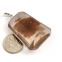 Load image into Gallery viewer, Minimalist Natural Multi-Inclusion Quartz Crystal Sterling Silver Necklace