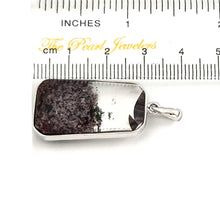 Load image into Gallery viewer, Dark Ash Natural Multi-Inclusion Quartz Crystal Sterling Silver Necklace
