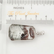 Load image into Gallery viewer, Natural Multi-Inclusion Quartz Crystal Sterling Silver Necklace